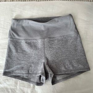 ALO Yoga Heather Gray Athletic Shorts